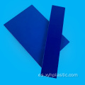 Hoja de PVC azul de un solo lado para pegamento